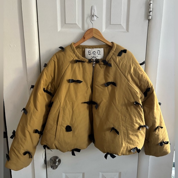 Sea New York Jackets & Blazers - Sea New York Lucien Bow Zip Front Jacket